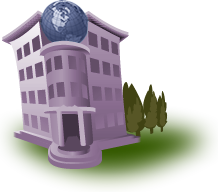 Illustration represents Geography Section of the Virtual Campus.