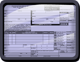 A screen-shot of a questionnaire represents the Forms Section of the website.